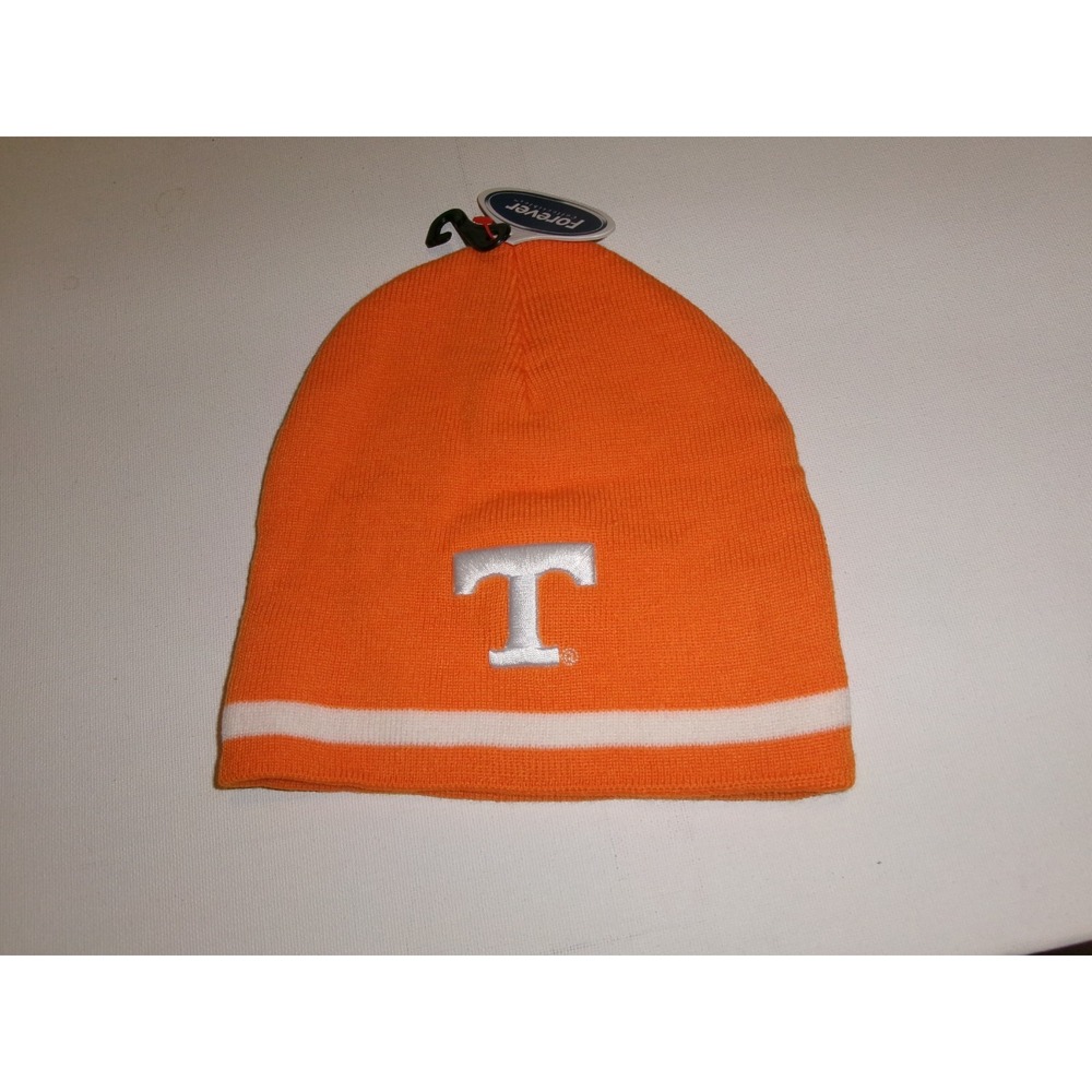 TENNESSEE VOLS KNIT BEANIE TOBOGGAN HAT CAP VINTAGE DEADSTOCK U5